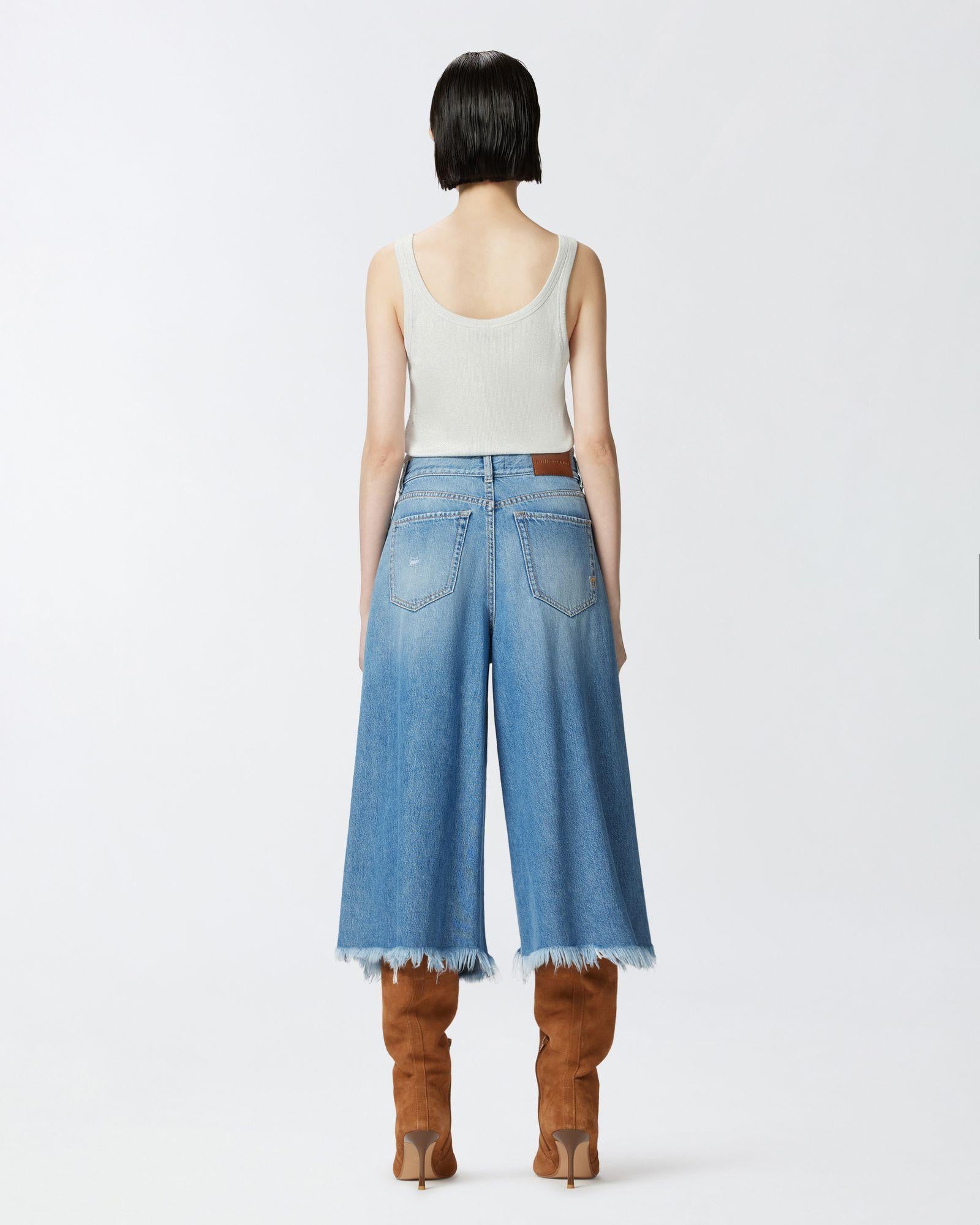Bermuda in denim - Pinko 104646-A2DZ PJO PINKO 