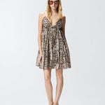 Abito Adrano mussola stampa - Pinko 106917A3AP CZ9 PINKO 