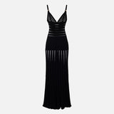Abito Red Carpet con trasparenze - Elisabetta Franchi AM40Q51E2 110 ELISABETTA FRANCHI 