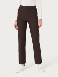 Pantalone gamba dritta in tessuto Compact - Ragno