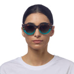 Occhiale da sole Claudia OK013HB AZZURROMARRONE OKKIA 