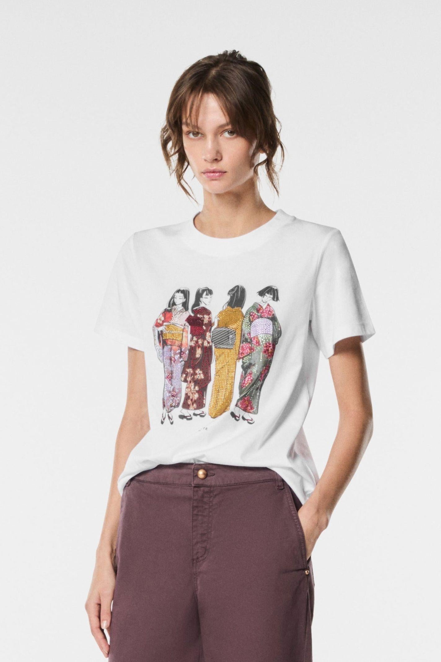 T- shirt Dokio - Nenette 40BBDOKIO 0001 NENETTE 