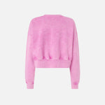 Felpa cropped girocollo 106341A33M Q48 PINKO 
