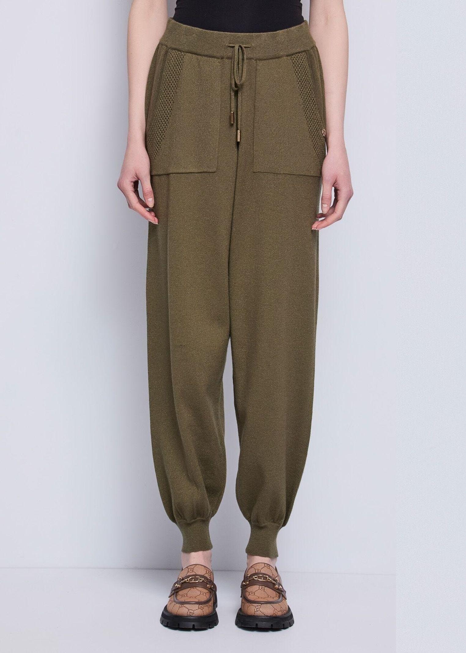 Pantalone lurex con coulisse 521BD23002 2502 GAUDI' 