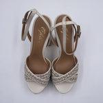 Sabot in rafia intrecciata 2589 SABBIA OFELIA 