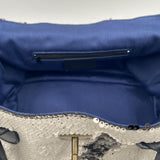 Borsa handbag paillettes - Ofelia 16252 BEIGENERO OFELIA 