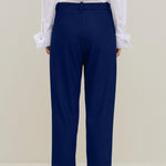 Pantalone cavallo basso in gabardina PEIO02 D1 12 CARLA G. 
