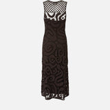 Abito Bufera crochet geometrico - Pinko 106361A354 M05 PINKO 