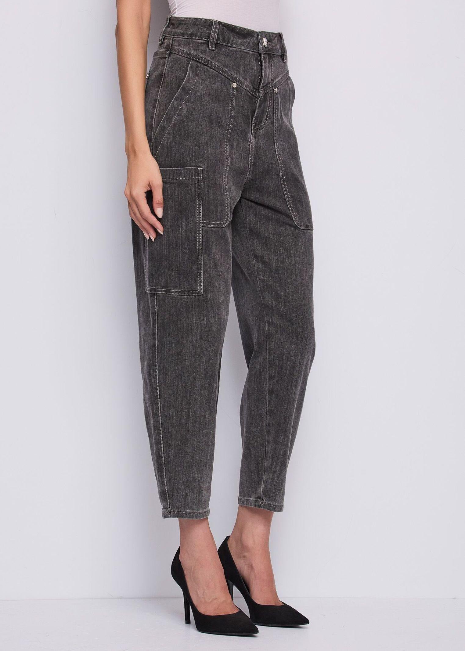 Pantalone mom fit cargo 521BD26010 00 GAUDI' 