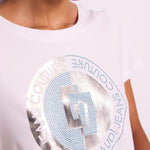 T-shirt con stampa 511BD64034 2100 GAUDI' 