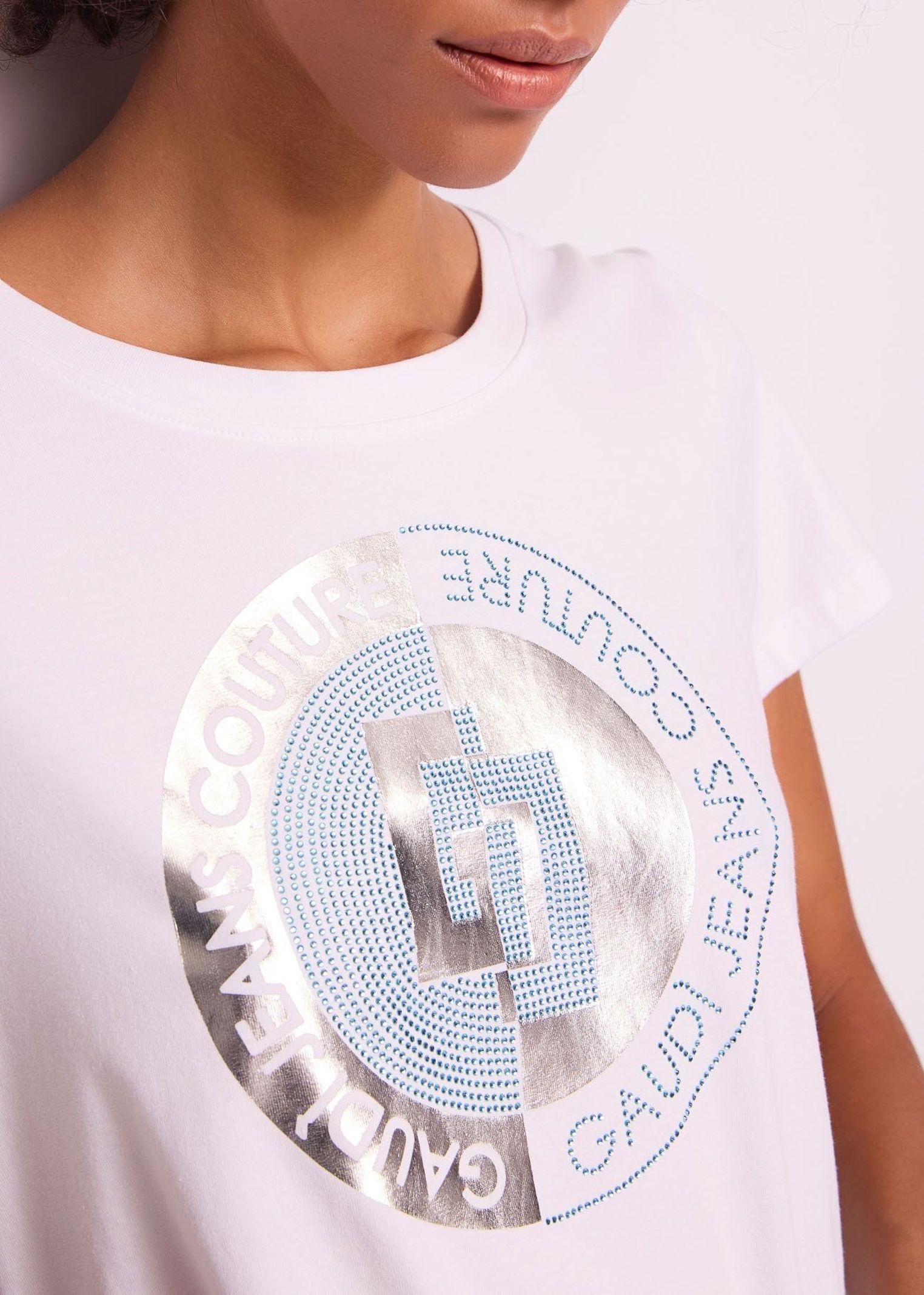 T-shirt con stampa 511BD64034 2100 GAUDI' 