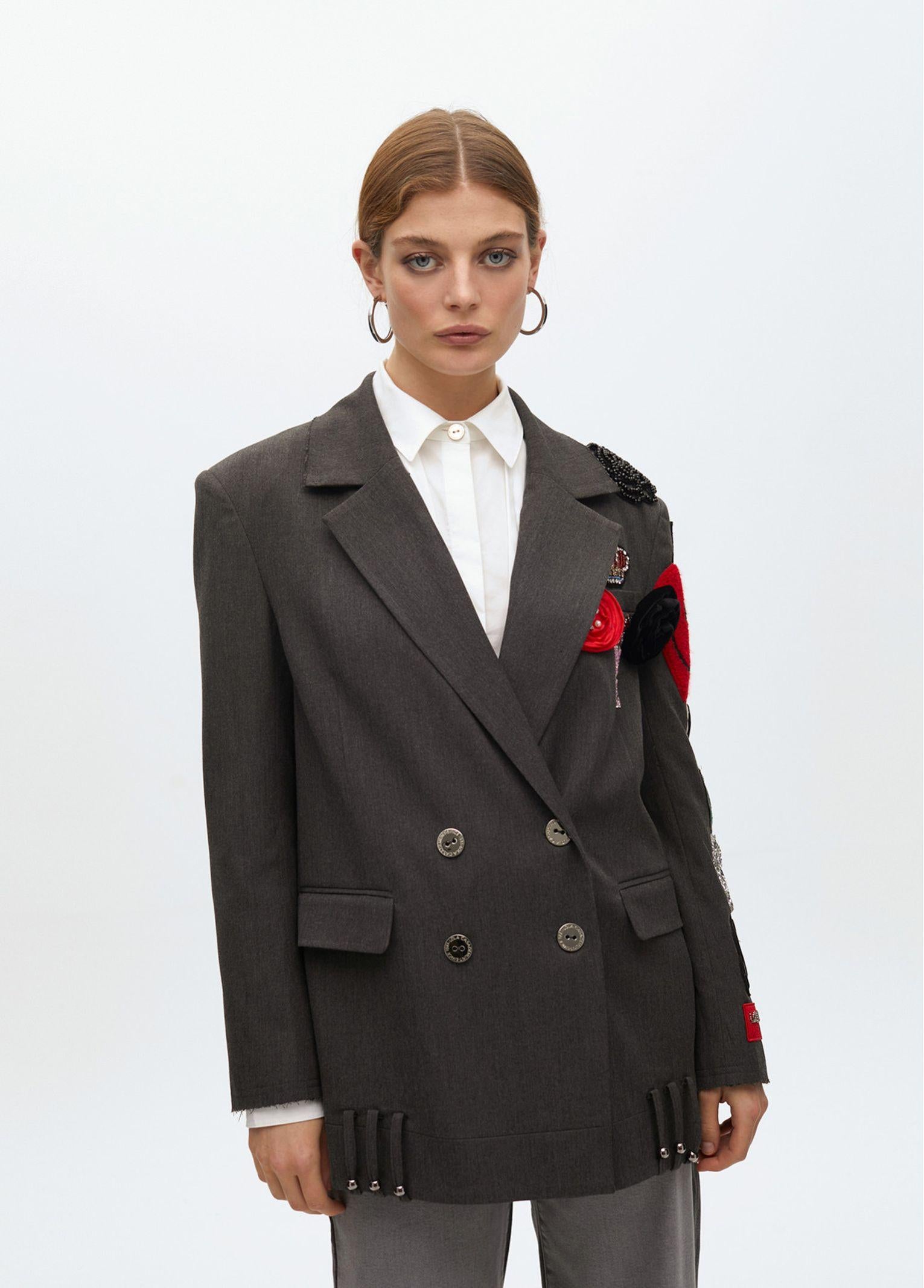 Giacca con patch LF2502015 213 LOLA 