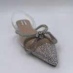 Sandalo Justi Clear in pvc con fiocco - Steve Madden SMSJUSTI-CLE BIANCO STEVE MADDEN 