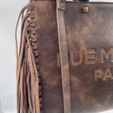 Borsa Texas 1477 MARRONE RUE MADAM PARIS 