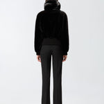 Giubbotto bomber pelliccia 105399A2PI Z99 PINKO 