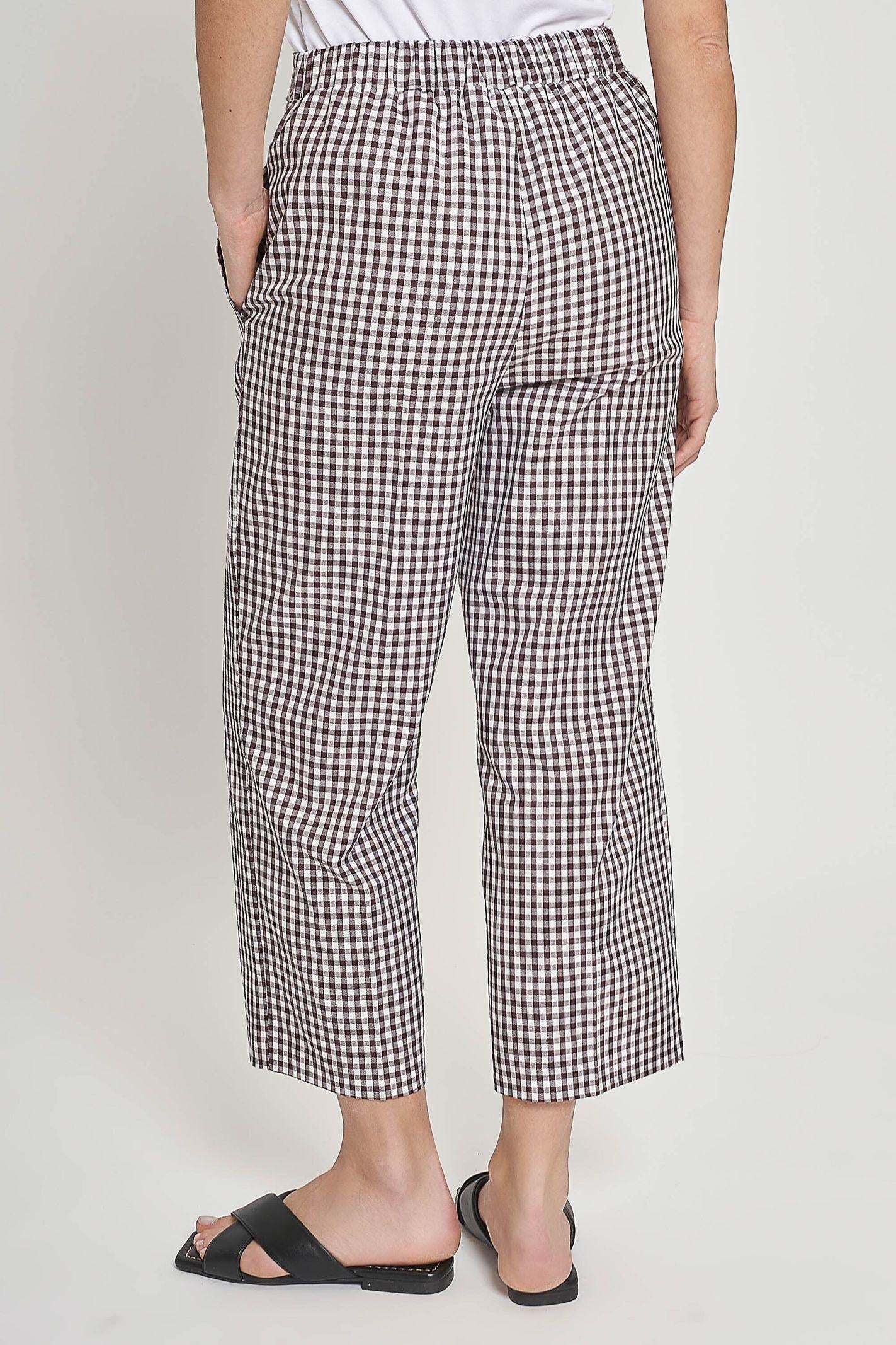 Pantalone in check - Carla G PODD03D6 09 CARLA G. 