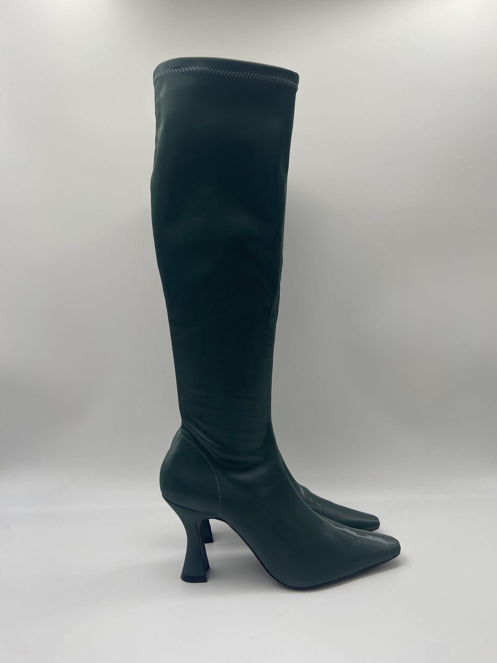Stivale alto elasticizzato - Steve Madden SMSSAVVY VERDE STEVE MADDEN 