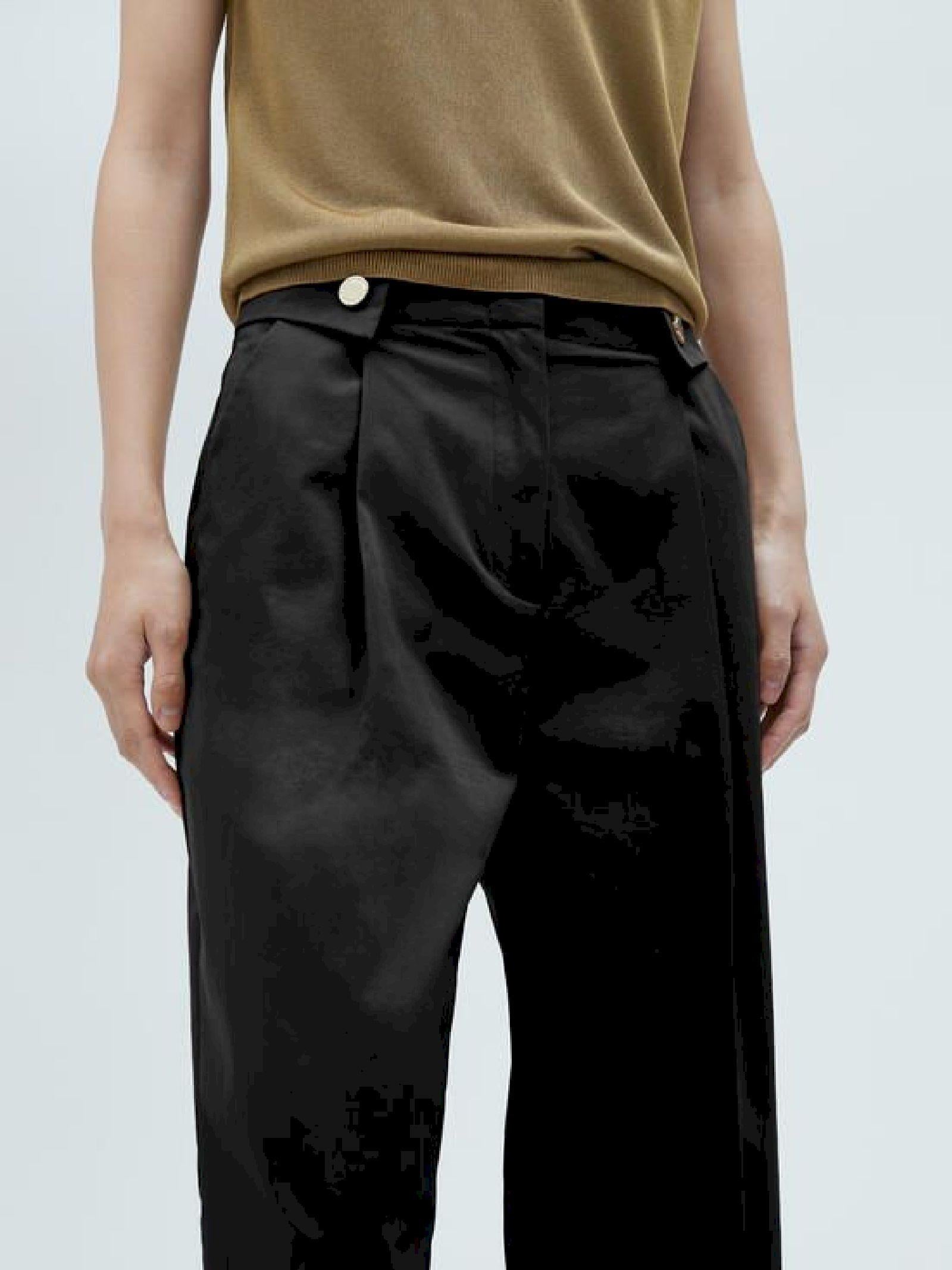 Pantalone in tessuto sartoriale MS2514018 00N MAITE 