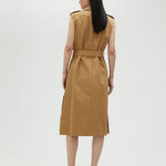 Abito gilet con cintura MS2516028 052 MAITE 