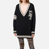Abito corto in lana collegial