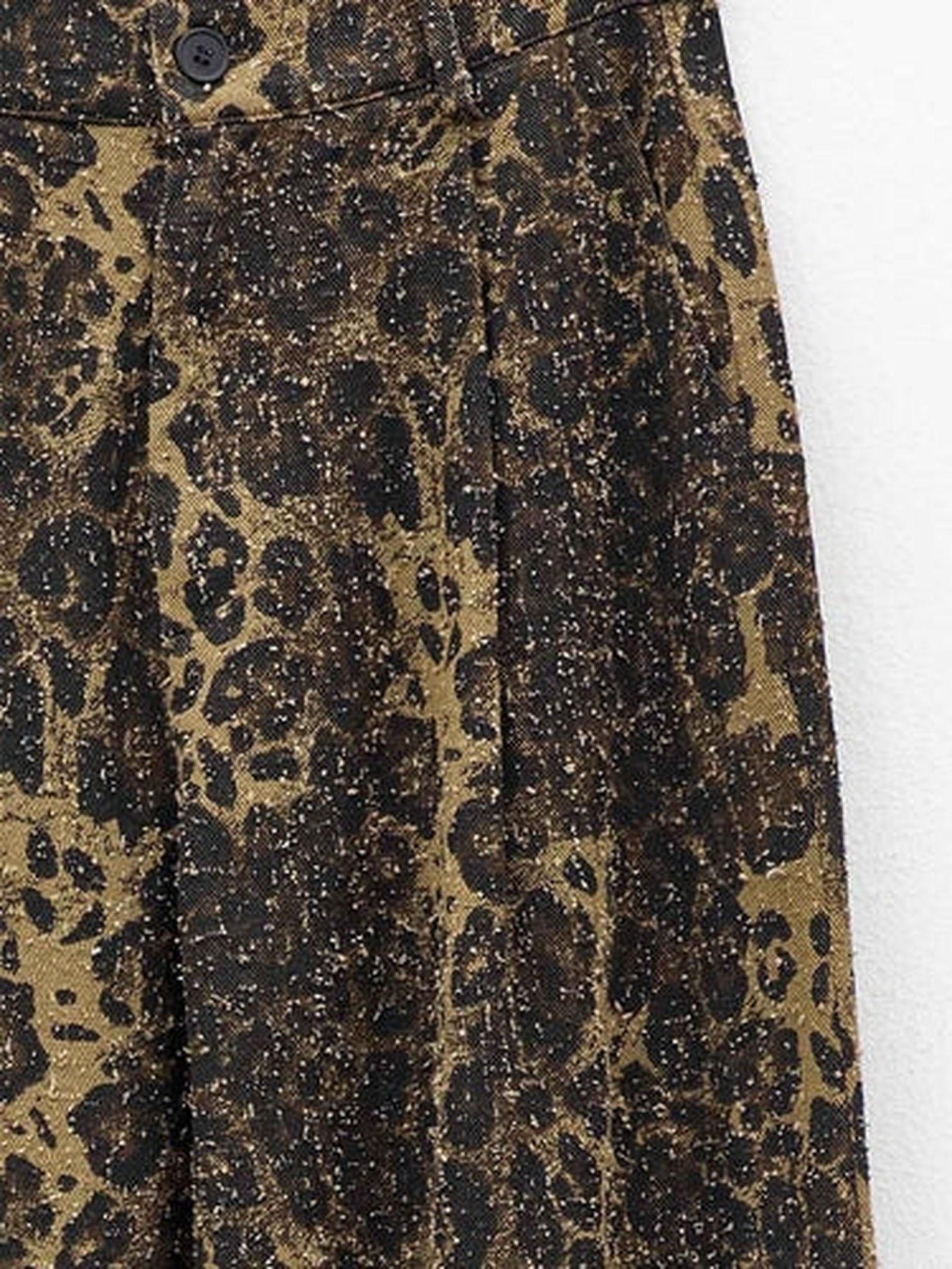 Pantaloni maculati EFW250092 VERDEKAKI ELEH 