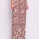 Pantalone stampa floreale