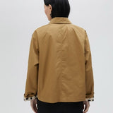 Trench corto con bande colorate MS2502012 052 MAITE 