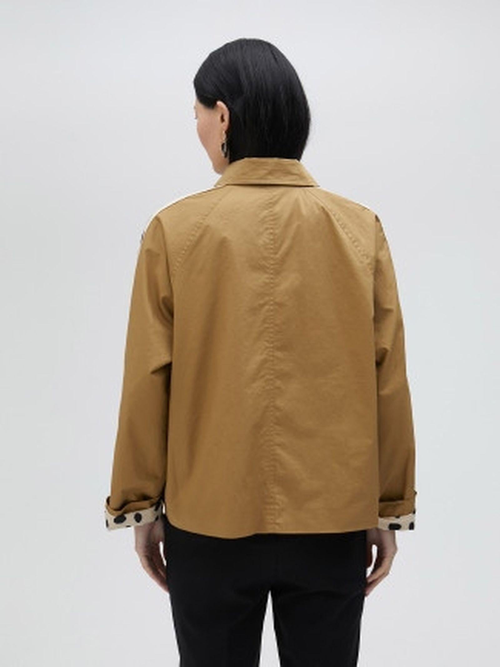 Trench corto con bande colorate MS2502012 052 MAITE 