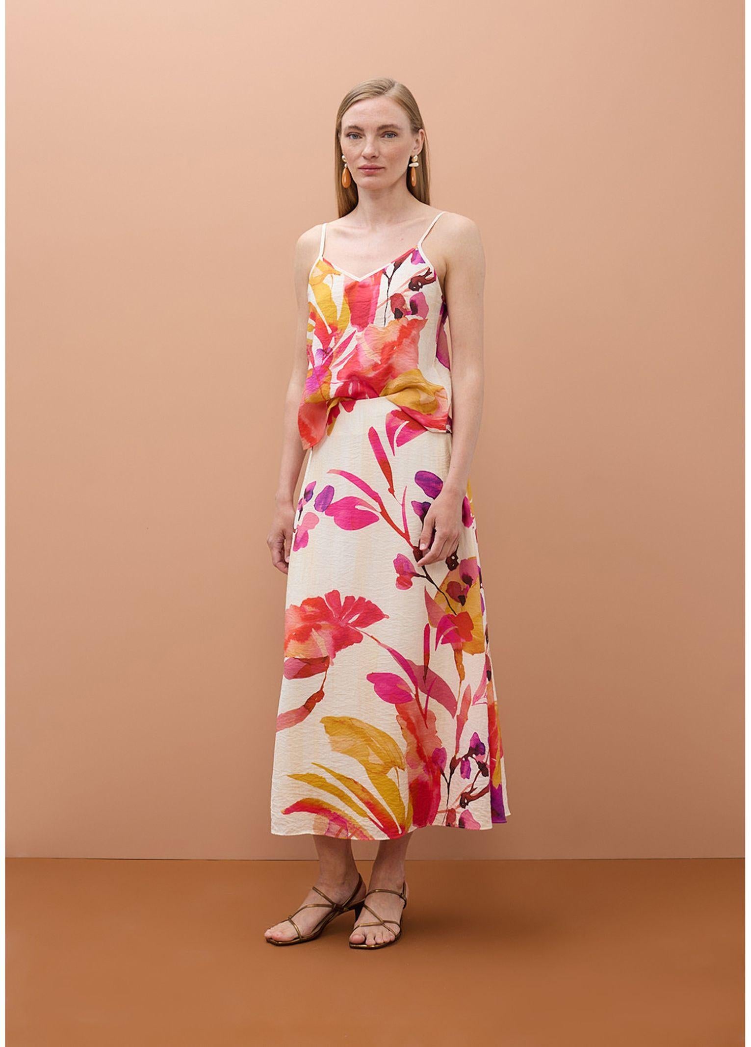 Gonna stampa floreale - Maite MS2608003 20Z MAITE 