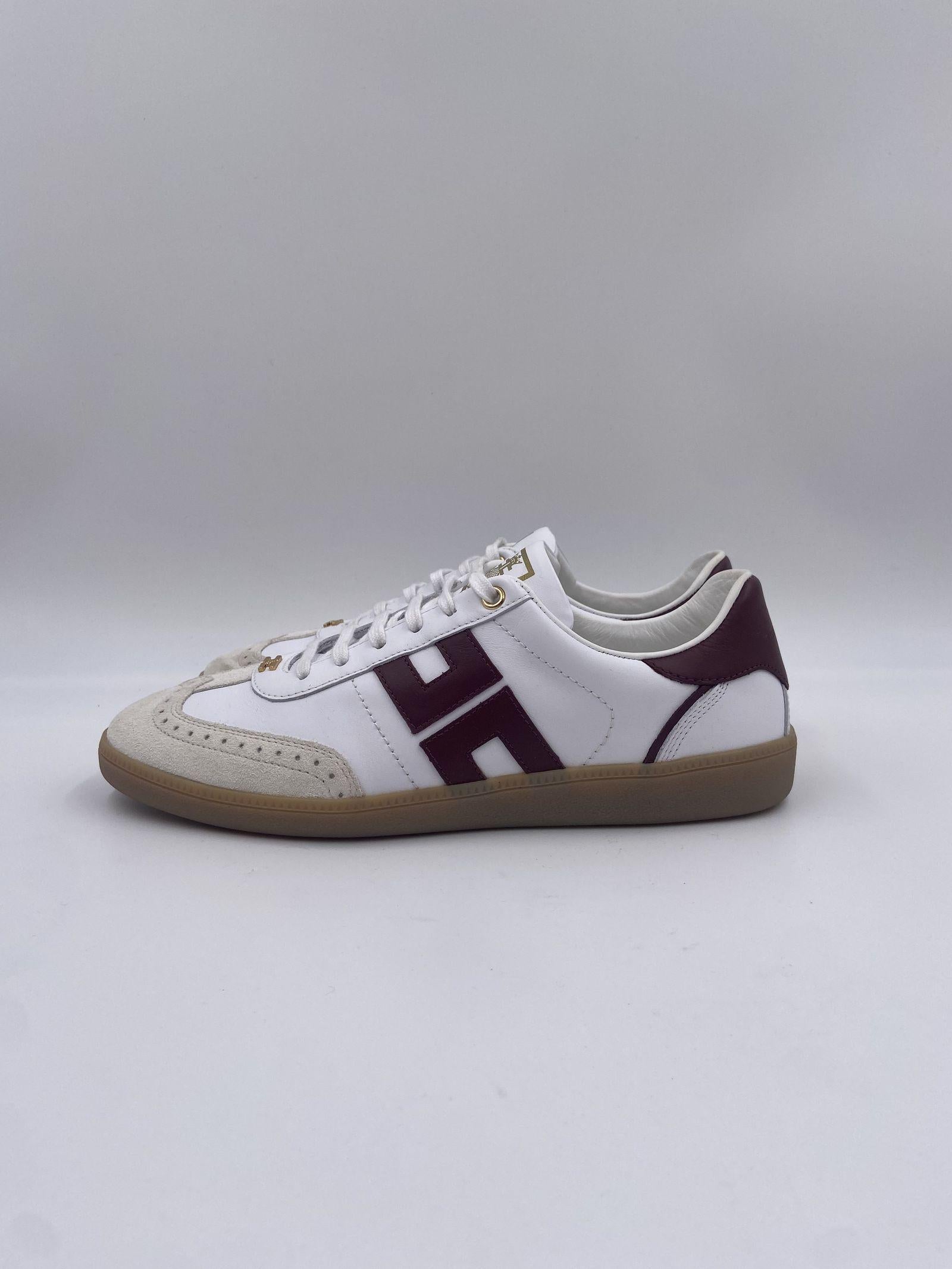 Sneakers in pelle scudetto SA55G46E2 CU5 ELISABETTA FRANCHI 