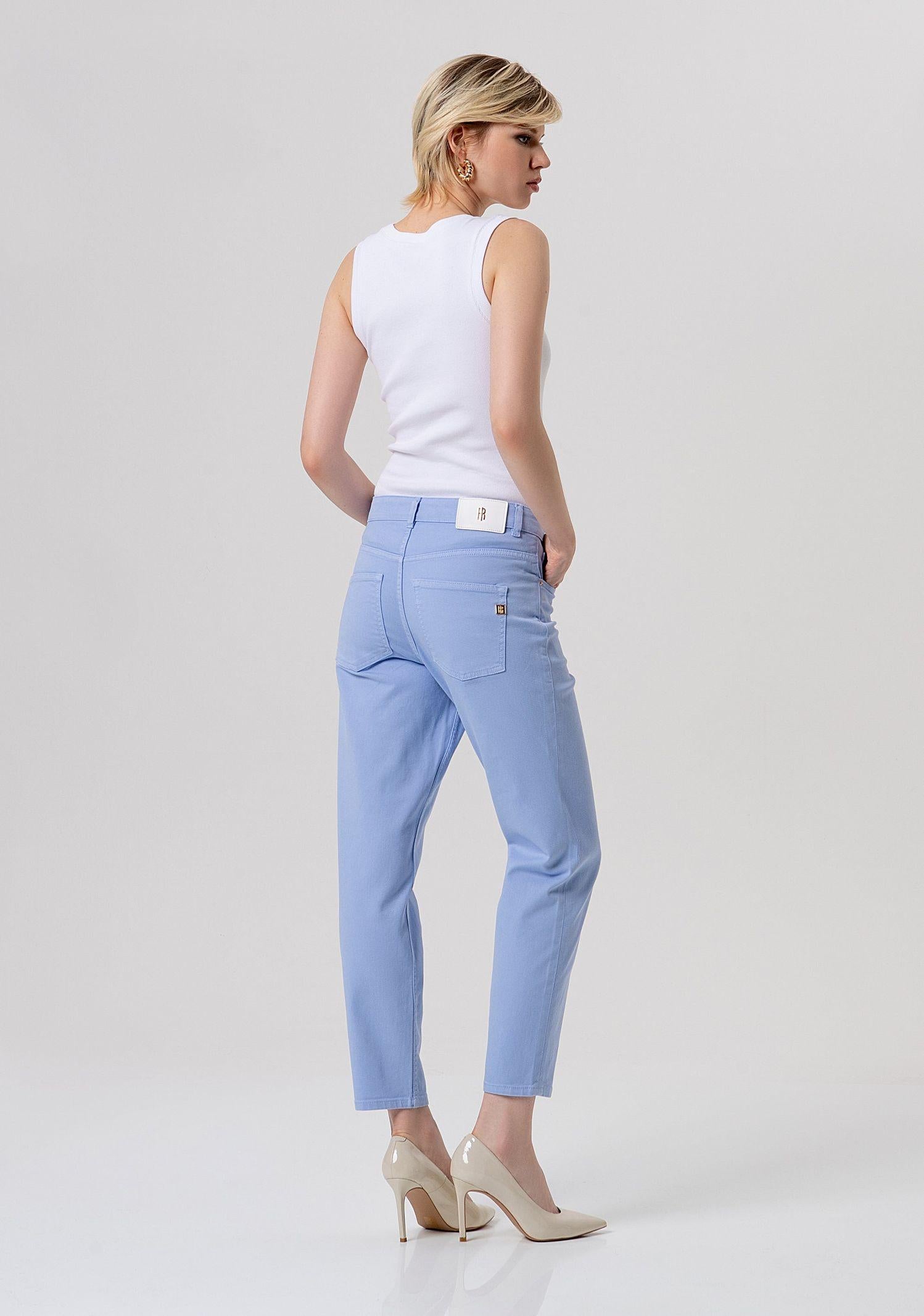 Pantaloni carrot mom fit FP26SVD005W61501 175 FRACOMINA 