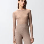 Maglia con paillettes 105398A2PM D23 PINKO 