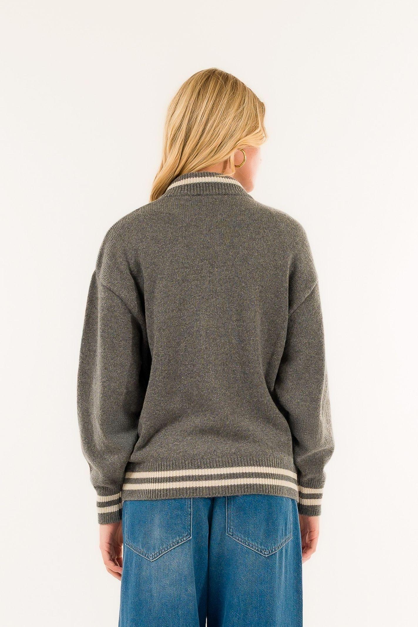 Cardigan con bottoni automatic 3M0960C V443 KONTATTO 