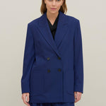 Giacca doppiopetto in gabardina - Carla G ICES02 D1 12 CARLA G. 