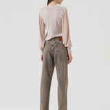 Jean flare con strass FR25WV2014D419R9 357 FRACOMINA 