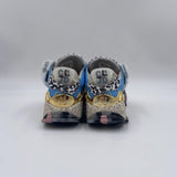 Sneakers rosa azzurro e oro 6F033 2013 CLJD 