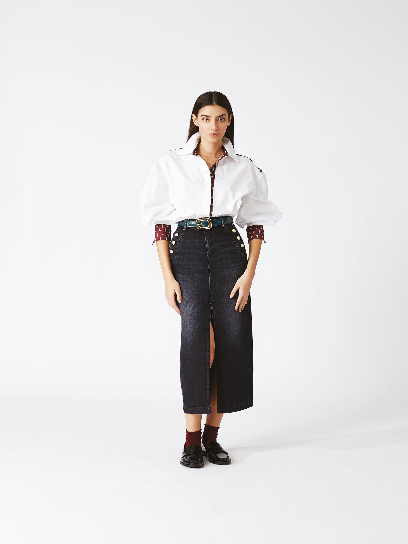 Gonna in denim Spinnersw 38BB-SPINNERSW 0711 NENETTE 