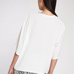 Blusa in crepe de chine MIBB13D3 01 CARLA G. 