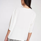 Blusa in crepe de chine MIBB13D3 01 CARLA G. 