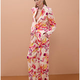Pantalone stampa floreale - Maite MS2614027 22Z MAITE 