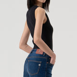 Jeans flare vita alta FP25WV3015D46002 987 FRACOMINA 