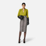 Gonna stampa pitone GO14157E2 110 ELISABETTA FRANCHI 