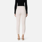 Pantalone slim in crèpe - Elisabetta Franchi PA07751E2 193 ELISABETTA FRANCHI 