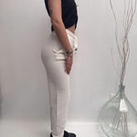 Pantalone tuta con coulisse - Elisabetta Franchi KP56S41E2 360 ELISABETTA FRANCHI 