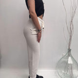Pantalone tuta con coulisse - Elisabetta Franchi KP56S41E2 360 ELISABETTA FRANCHI 