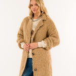 Cappottocon bottoni 3M0920C 117 KONTATTO 