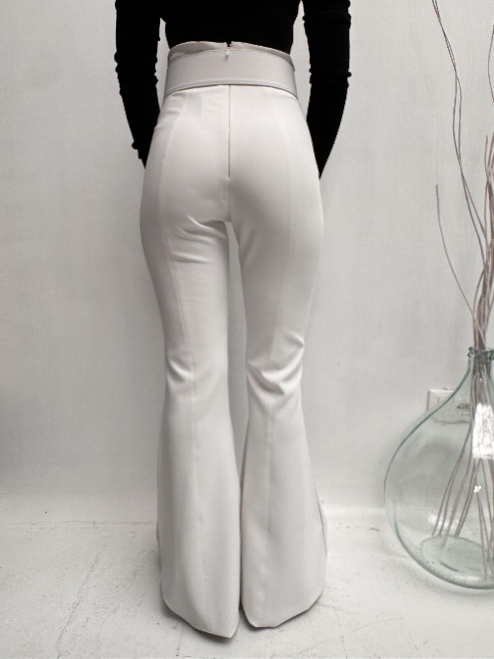 Pantalone con cinturone - Elisabetta Franchi PA06932E2 360 ELISABETTA FRANCHI 