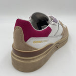 Sneakers Club tennis 1.06 8707011 BURROBIANCO EXTR4 