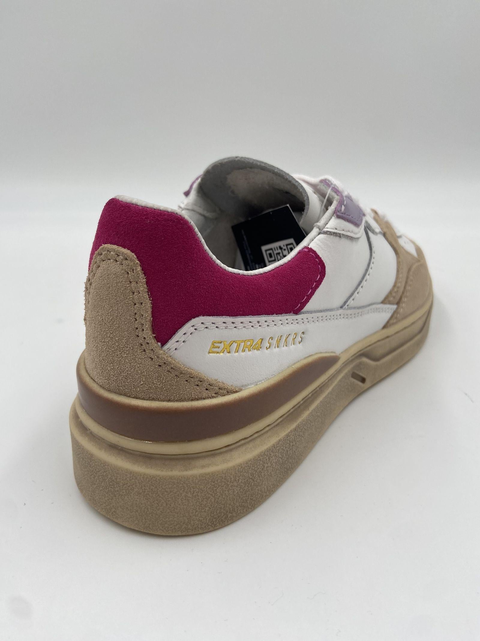 Sneakers Club tennis 1.06 8707011 BURROBIANCO EXTR4 