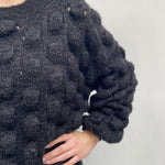 Maglia lavorazione traforata - Ofelia 153 NERO OFELIA 